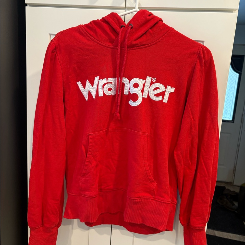 Wrangler Women's Vibrant Red Hoodie